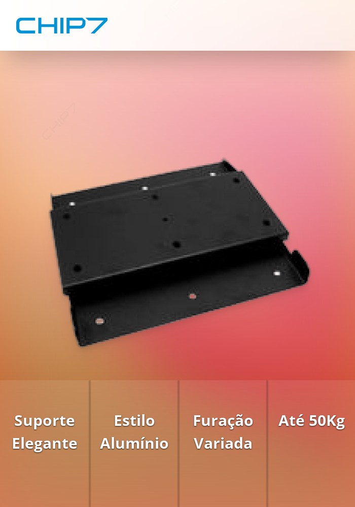 SUPORTE UNIVERSAL DE PAREDE PARA LCD TV ATE 50Kg