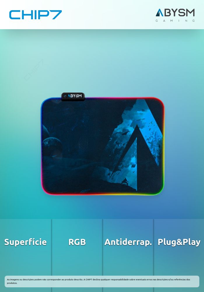 Mouse Pad Gaming COVENANT RGB M