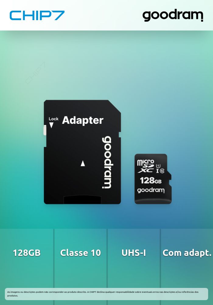 128GB MICRO CARD cl 10 UHS I + adapter