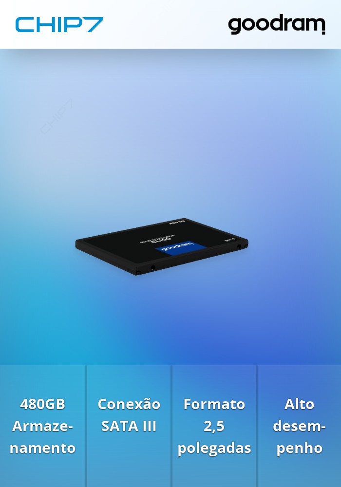 SSD CL100 480GB SATA III 2,5 RETAIL