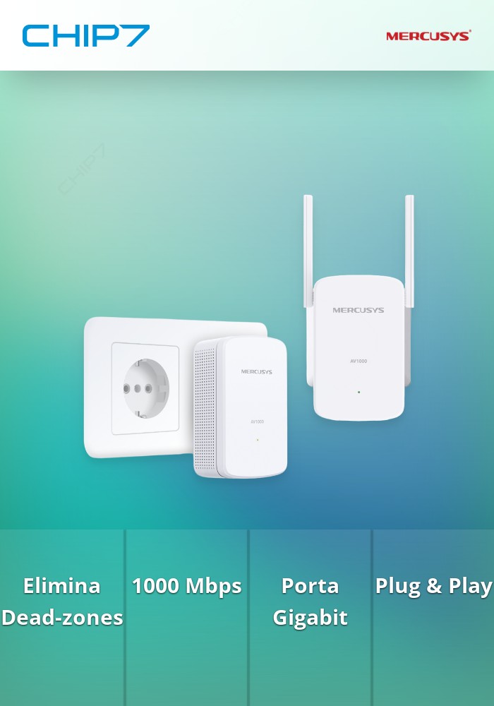 Powerline Mercusys MP510 KIT AV1000 Gigabit WiFi