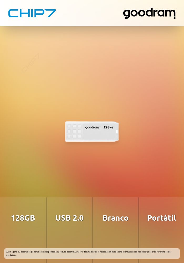 128GB UME2 WHITE USB 2.0