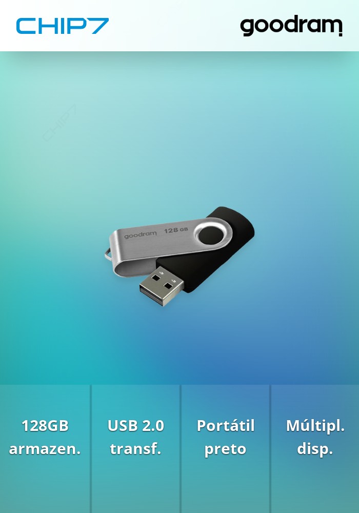 128GB UTS2 BLACK USB 2.0