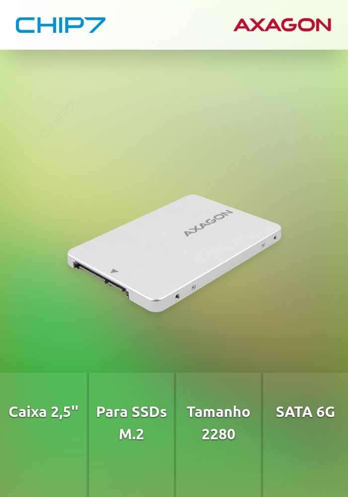 Caixa Interna AXAGON RSS-M2SD SATA 2.5