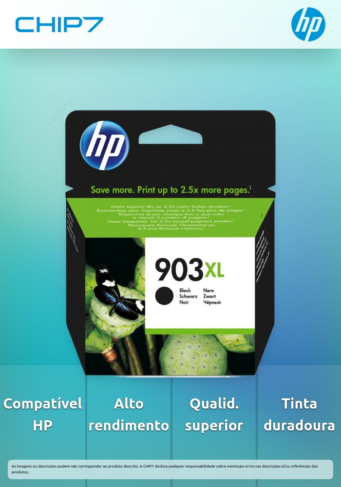 HP 903XL AC NEGRO TINTA
