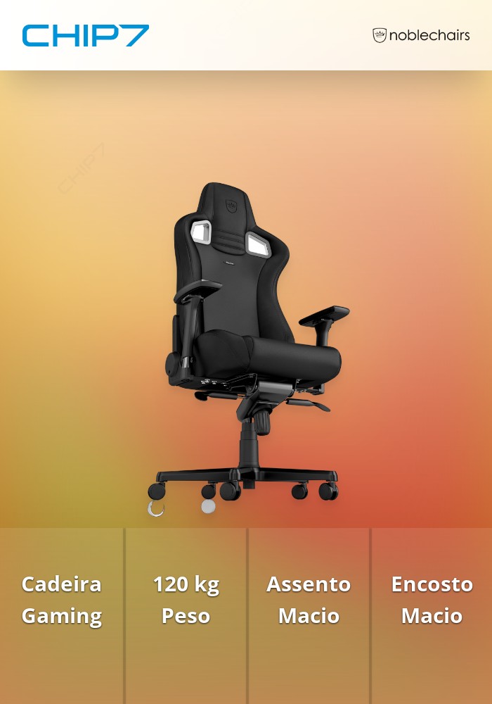 Cadeira noblechairs EPIC - Black Edition