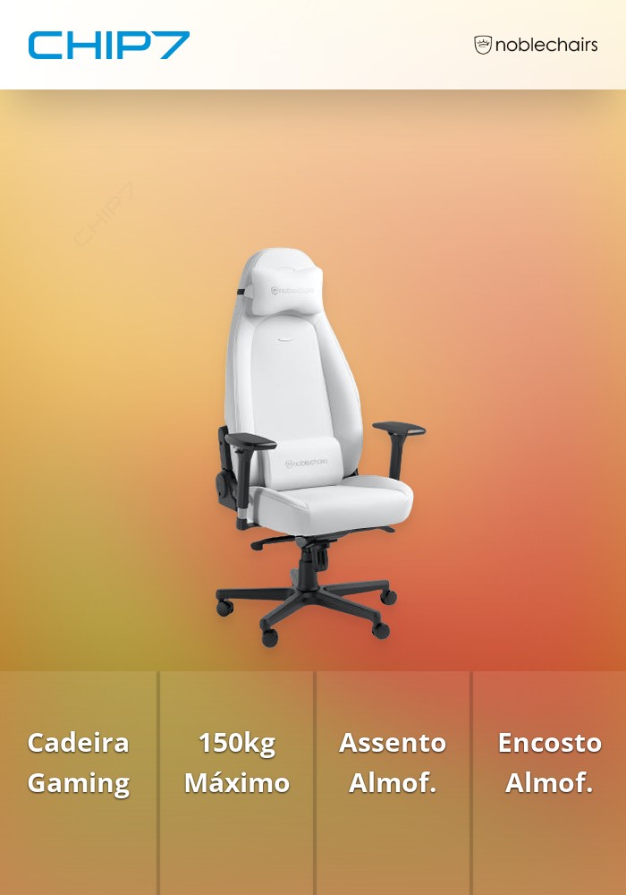 Cadeira noblechairs ICON - White Edition