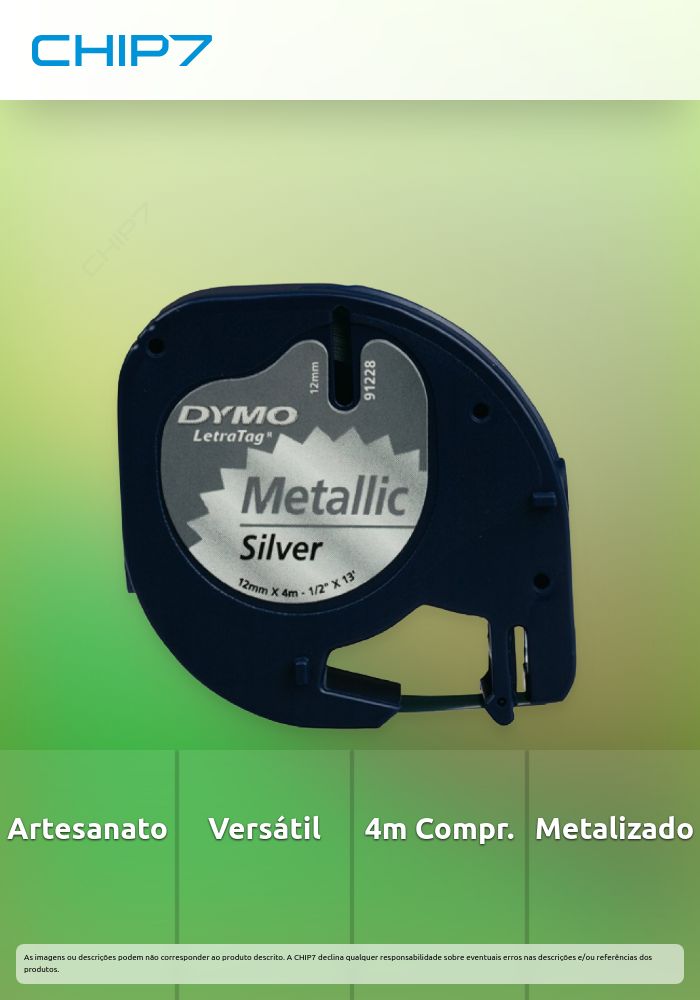 CINTAS METALIZADAS 12MM.X4M.