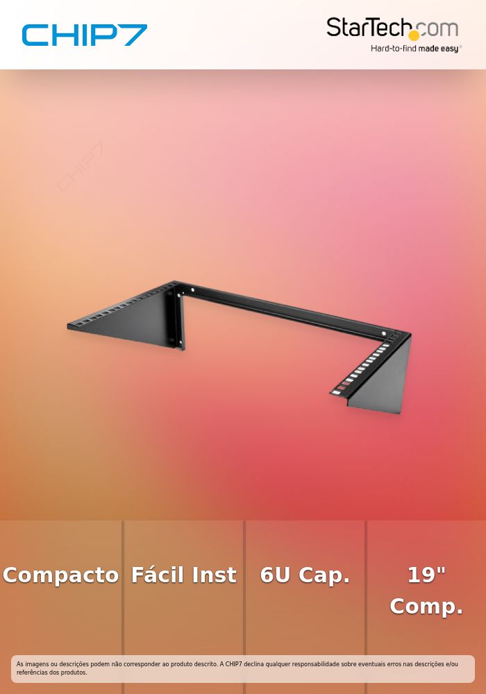 RACK VERTICAL DE PARED 6U 19