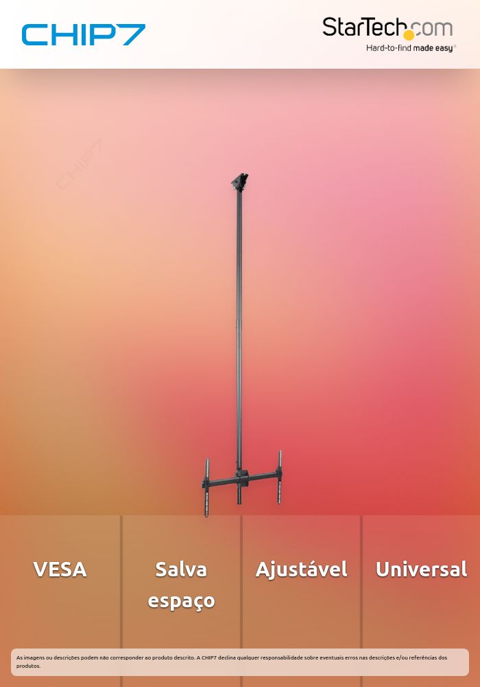 SOPORTE DE TECHO VESA PARA TV