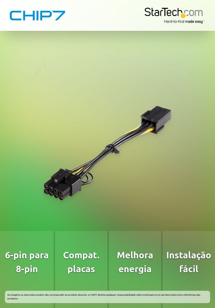 CABLE PCI-EXPRESS DE 6 A 8PIN