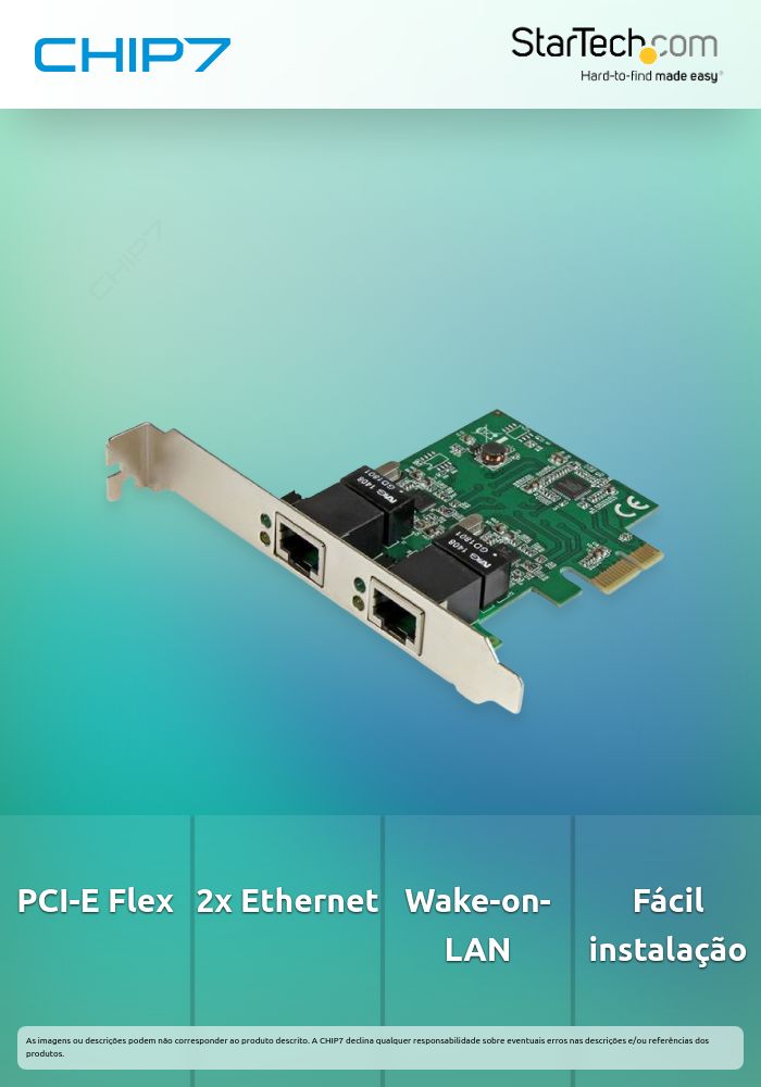 TARJETA PCI-E DE RED 2 PUERTOS