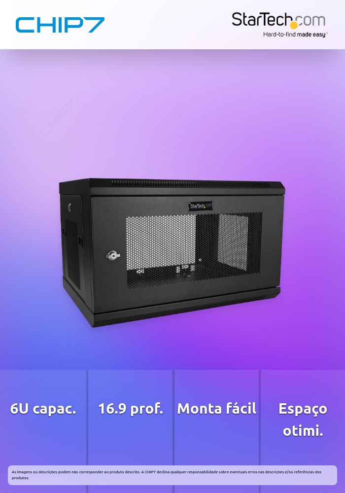 RACK PARED 6U 16 9  PROFUNDO