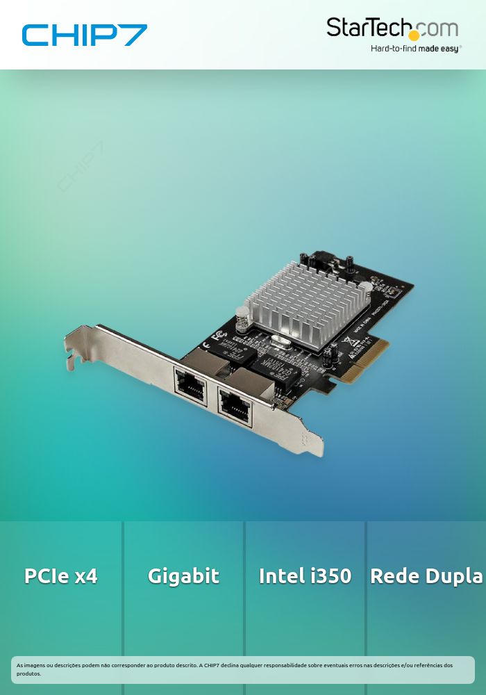 TARJETA RED ETHERNET 2 PUERTOS