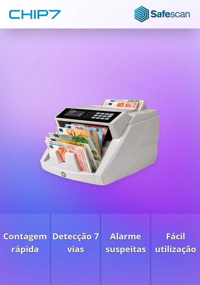Contadora de Notas SafeScan 2465-S - 112-0540