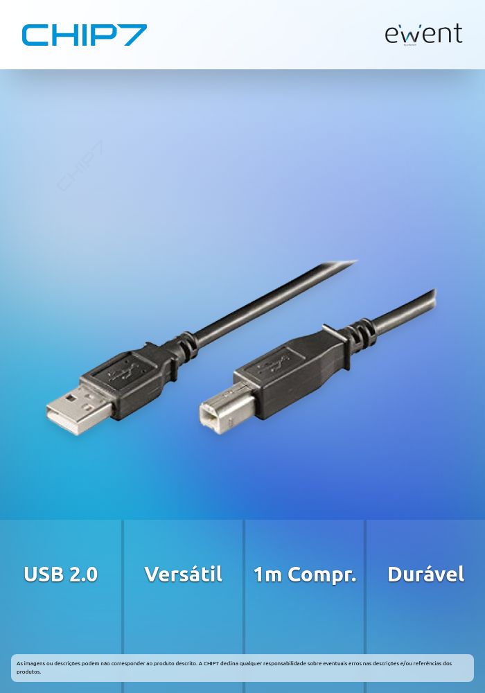 Cabo USB 2.0 