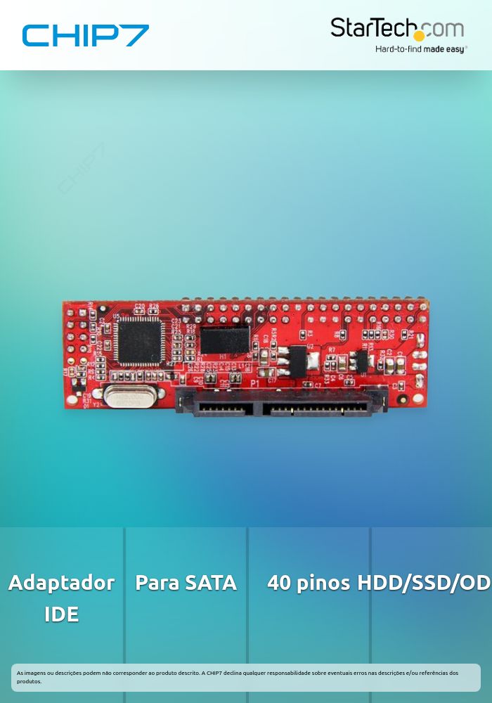 CONVERSOR ADAPTADOR IDE PATA DE 40
