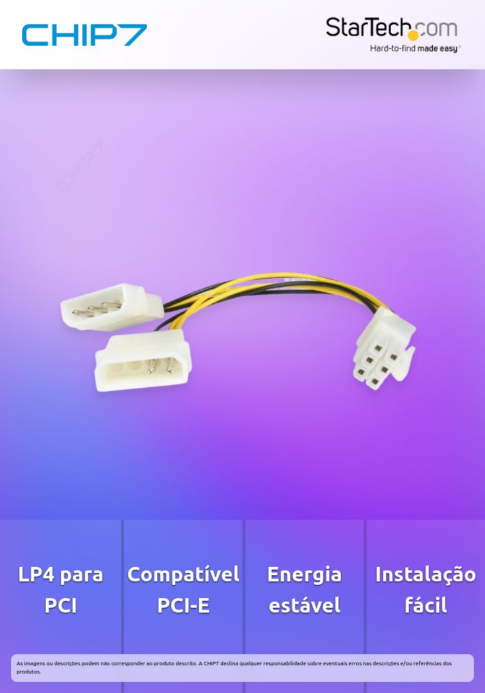 CABLE LP4 A PCI EXPRESS 6 PIN