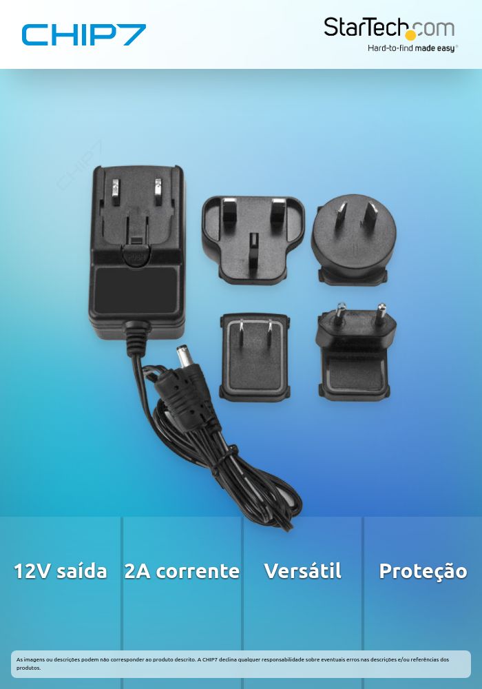 ADAPTADOR DE CORRIENTE 12V 2A