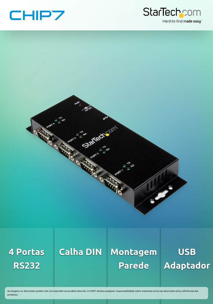 HUB DE 4 PUERTOS SERIE A USB