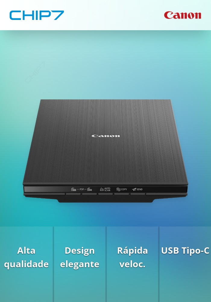 CanoScan LiDE 400 - Digitalização de alta qualidade e de alta velocidade 4800x4800 dpi, Tecnologia de Photo Fix, 5 botões EZ de funcionamento