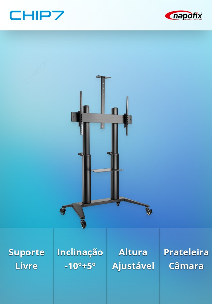 NAPOFIX SUPORTE CHAO MOVEL HORIZONTAL 70