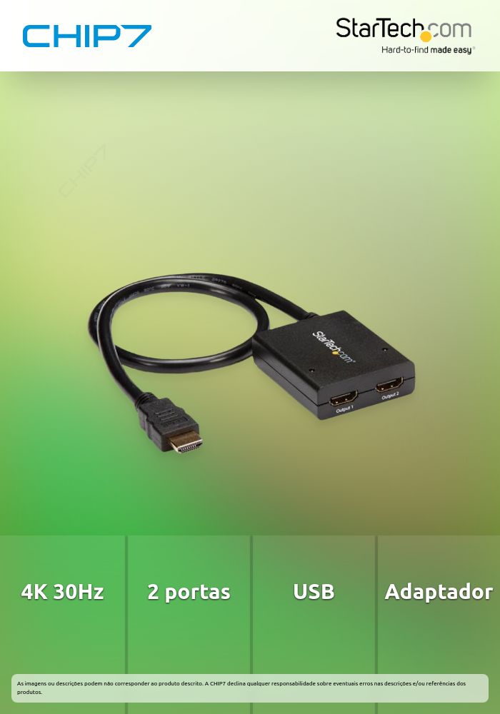 MULTIPLICADOR 2XHDMI SPLITTER