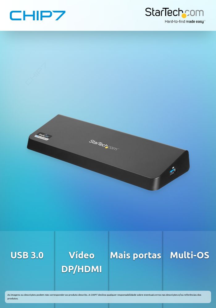 DOCK STATION USB 3.0 DP HDMI