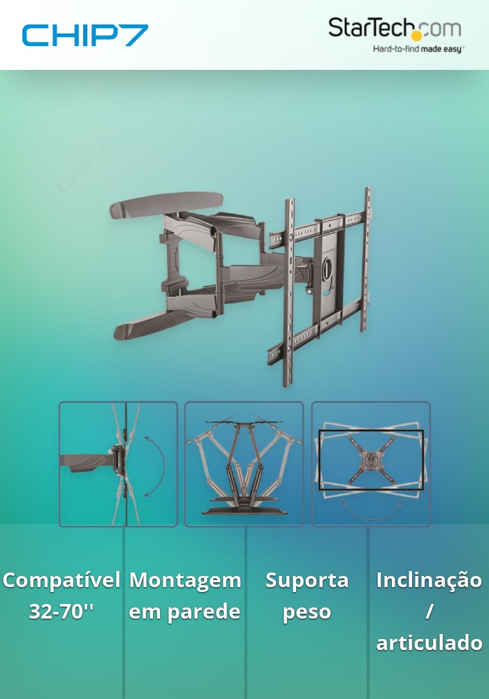SOPORTE PARED PARA TV 32 A 70
