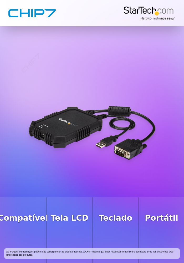 CONSOLA KVM PARA PORTATIL