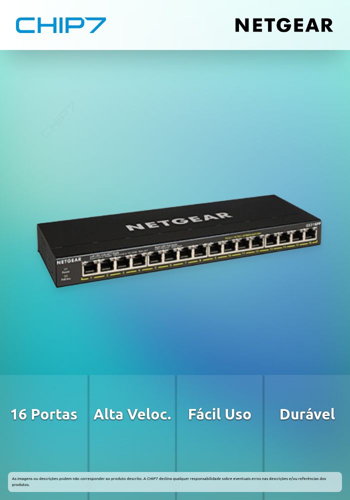 PROSAFE SWITCH 16 PUERTOS GIGABIT