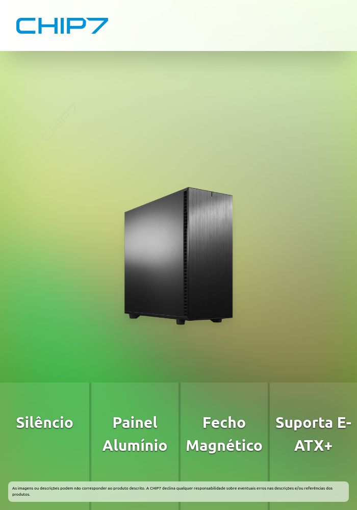 Caixa E-ATX Fractal Design Define 7 XL Preta