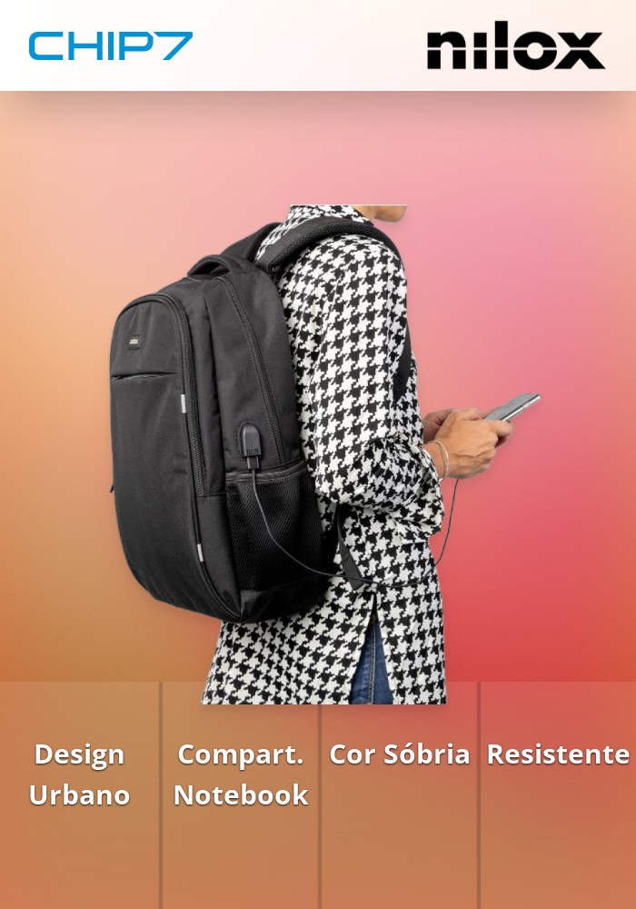 MOCHILA 15 6 STYLE NEGRO