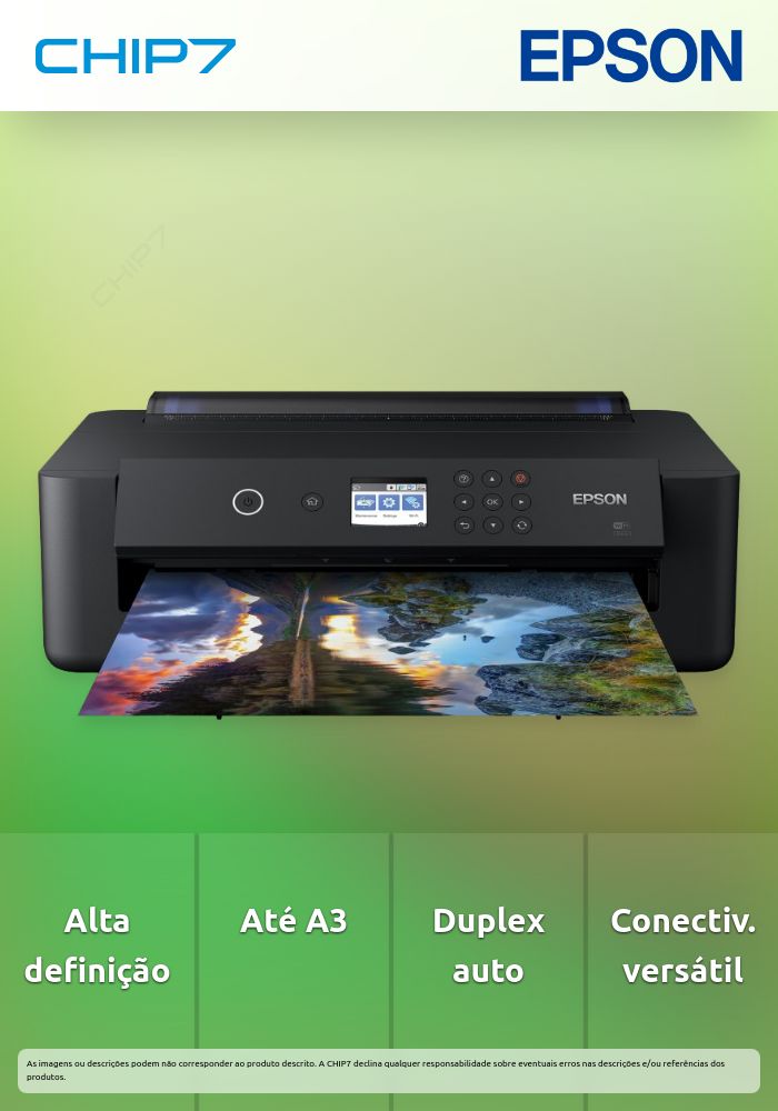 Epson Expression Photo HD XP-15000 - Impressora - a cores - Duplex - jacto de tinta - A3/Ledger - 5760 x 1400 dpi - até 9.2 ppm (mono) / até 9 ppm (cor) - capacidade: 250 folhas - USB 2.0, LAN, Wi-Fi(n)