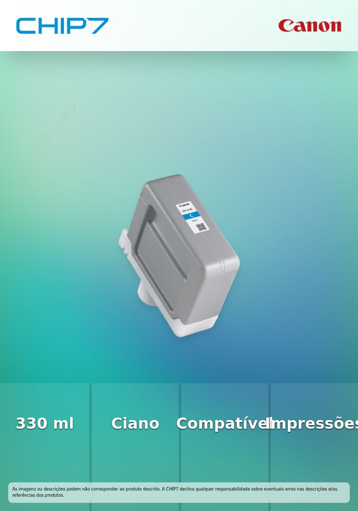 Tinteiro PFI-310 de 330 ml C Cyan