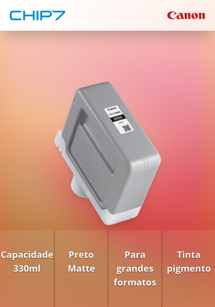 Tinteiro PFI-310 de 330 ml MBK Matte Black