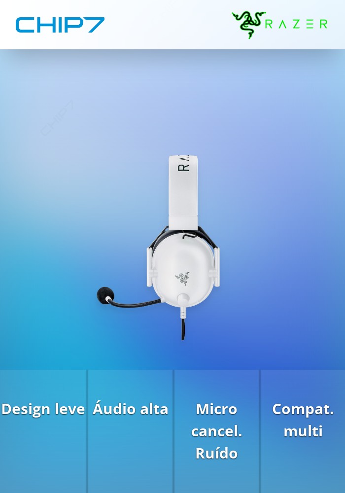 Auscultadores Blackshark V2 X - White