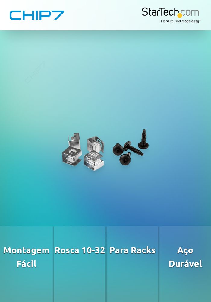 50 TORNILLOS 10-32 TUERCA CLIP