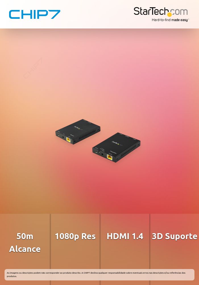 JUEGO EXTENSOR HDMI POR CAT6
