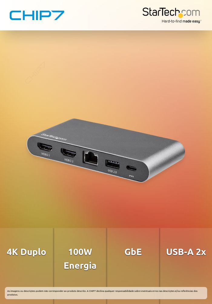 DOCKING STATION USB C 2X HDMI