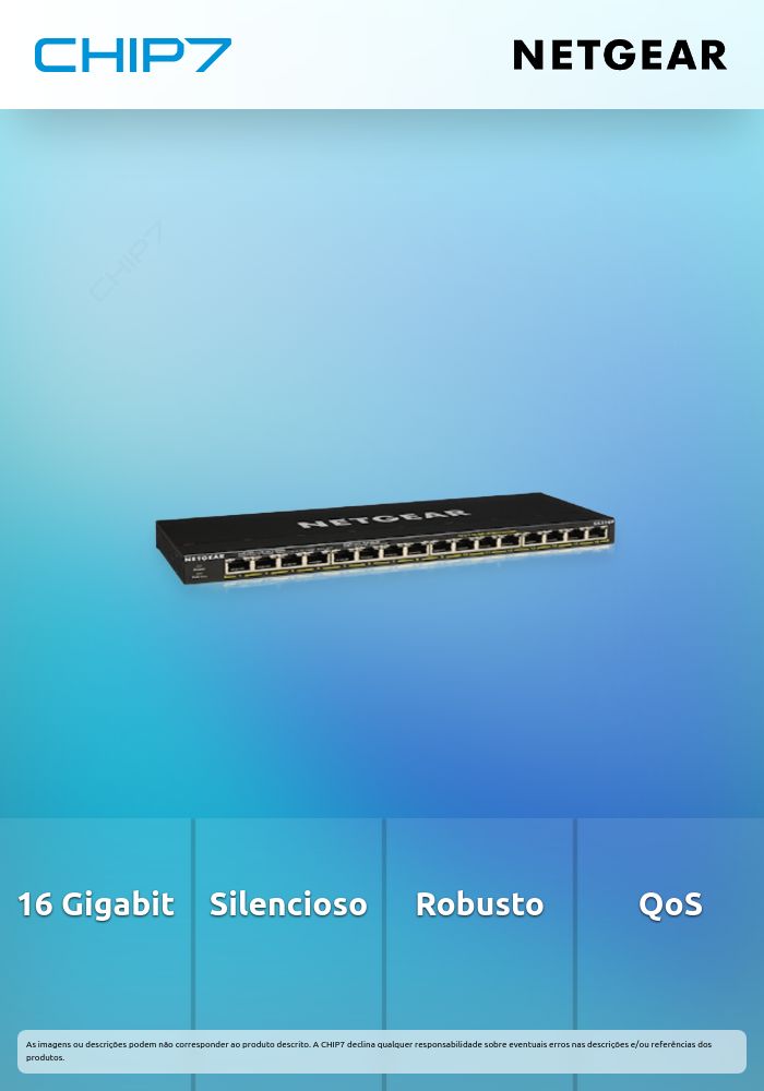 PROSAFE SWITCH 16 PUERTOS GIGABIT
