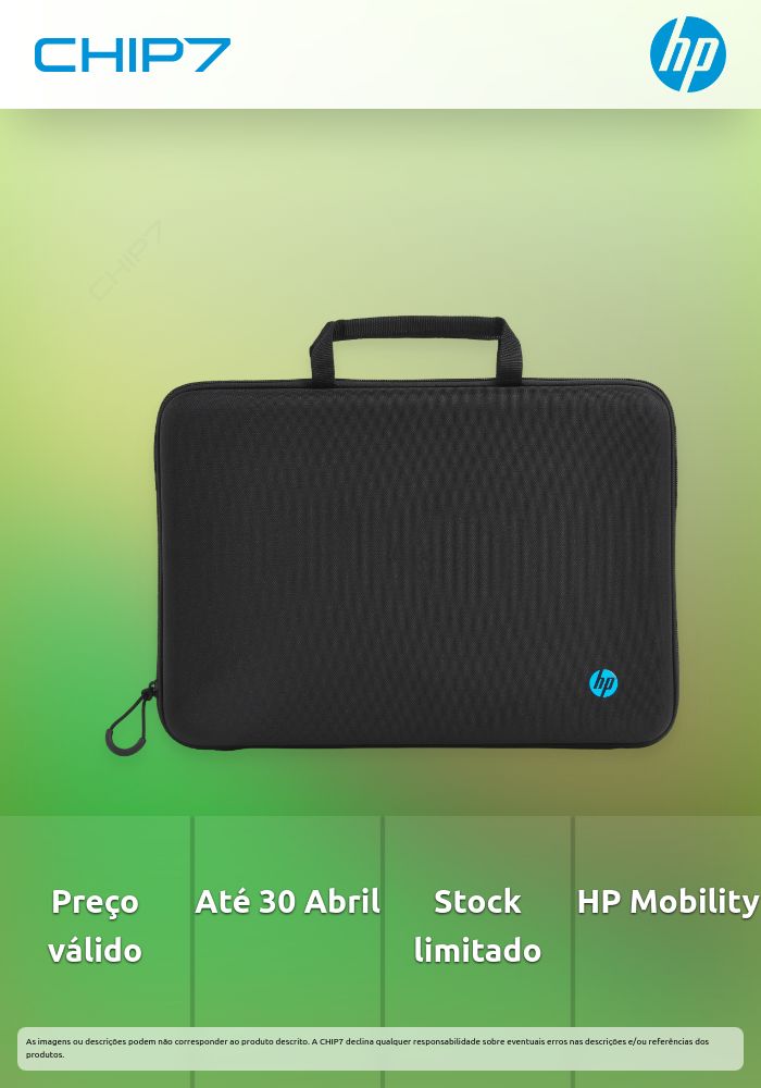 HP Mobility 14 Laptop Case  - preço válido p/ unidades faturadas até 30 de abril ou fim de stock das unidades pré estabelecidas