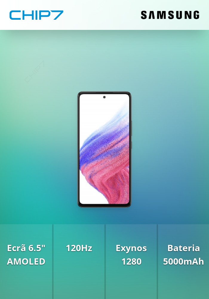 Smartphone Samsung Galaxy A53 5G 6.5