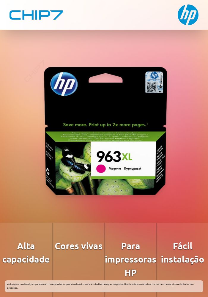 TINTA MAGENTA HP 963XL