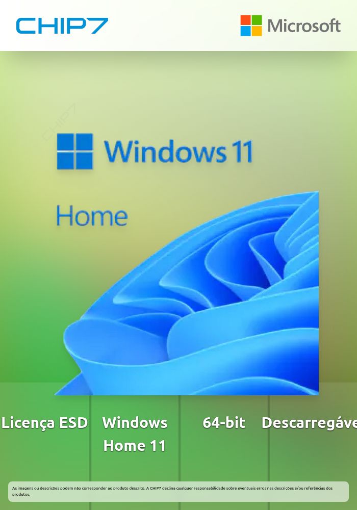 LICENÇA ESD em Windows Home 11 64-bit All Lng PK Lic Online DwnLd NR