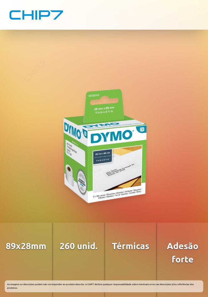 ETIQUETAS DIREC 89X28  2 ROL 130X2