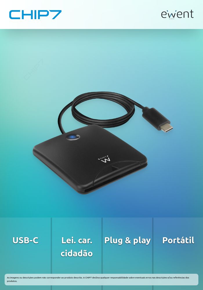 Leitor de cartões cidadão USB-C » válido até nova comunicação