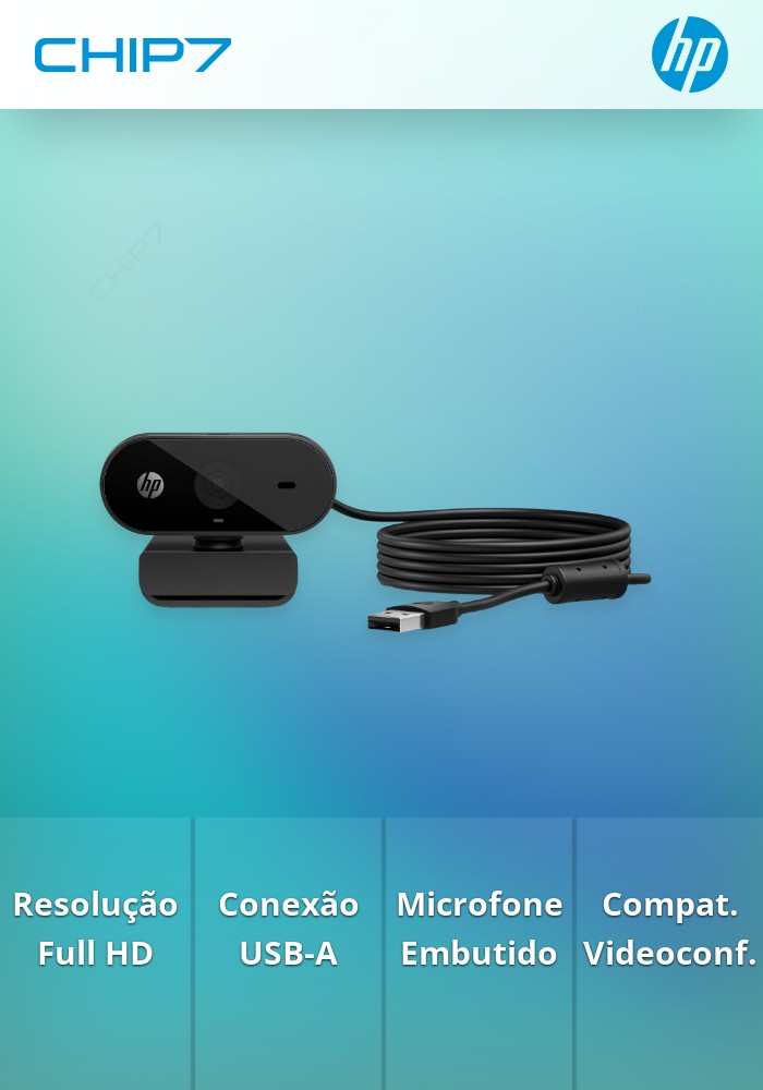 325 FHD USB-A Webcam  - preço válido p/ unidades faturadas até 30 de abril ou fim de stock das unidades pré estabelecidas