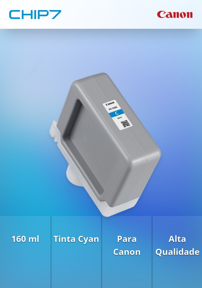 PFI-1100 de 160 ml Cyan