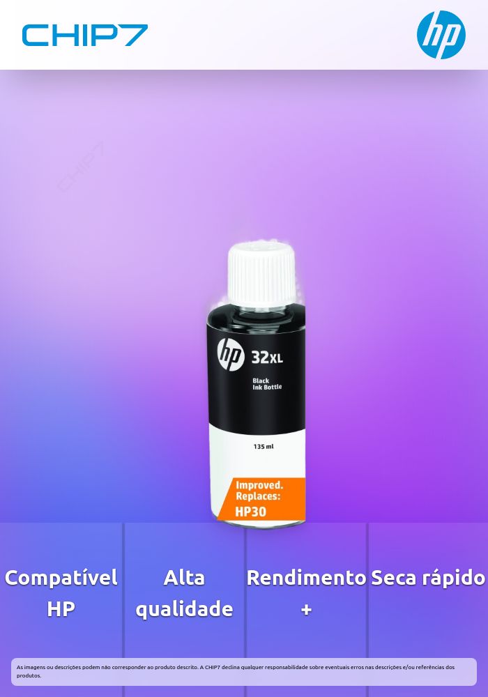 TINTA NEGRA HP 32